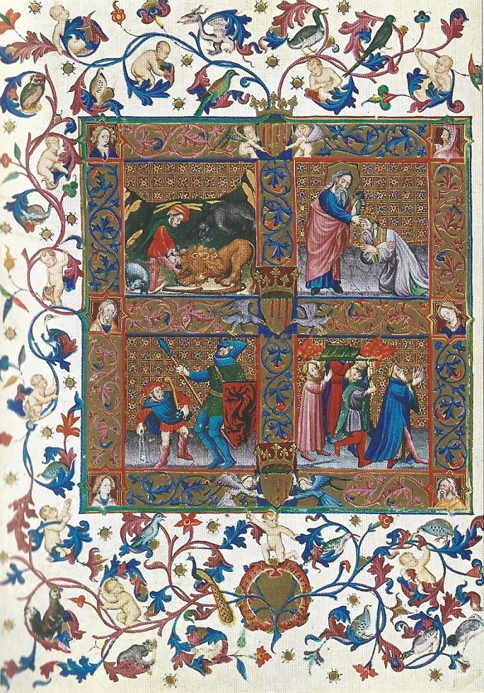 Histoire de David. Le Breviaire de Martin d'Aragon.