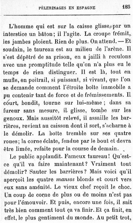 Pélerinages en Espagne. 1930. 185