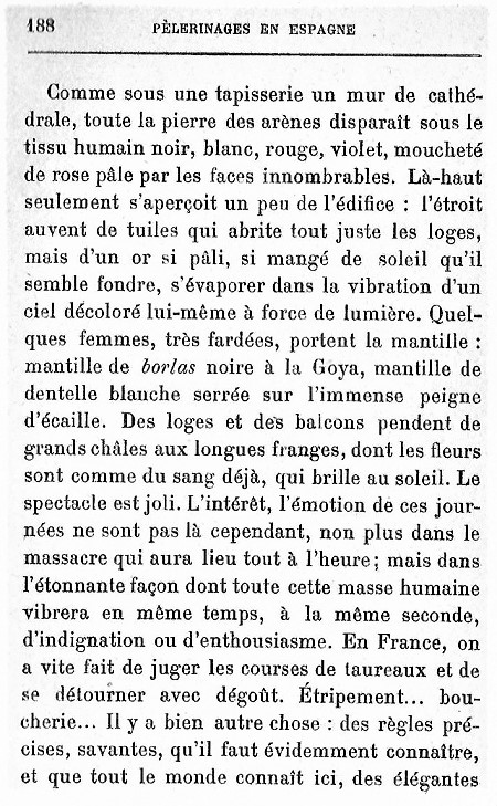 Pélerinages en Espagne. 1930. 188