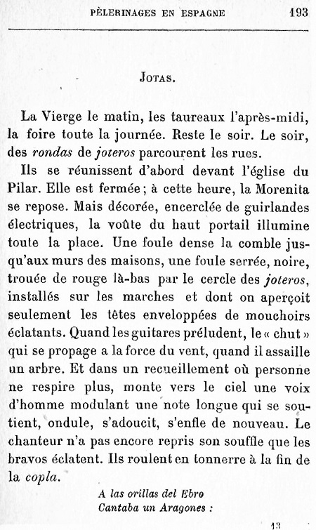 Pélerinages en Espagne. 1930. 193
