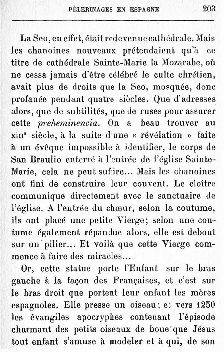 Pélerinages en Espagne. 1930. 203