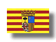 Petit drapeau d'Aragon