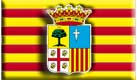 Petit drapeau d'Aragon