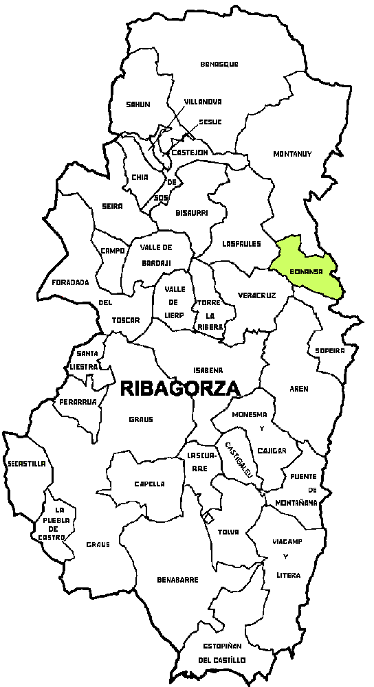 Municipalité Bonansa dans la region La Ribagorza Municipalité Bonansa dans la region La Ribagorza