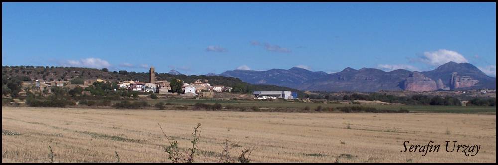Panoramique de Loporzano