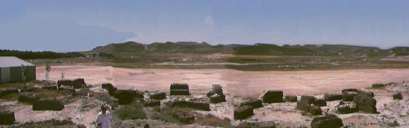 Los Monegros vistos desde Tardienta
