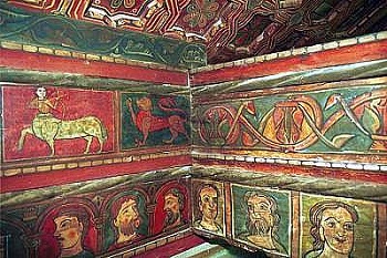 Décoration du toit de la cathédrale de Teruel. 3