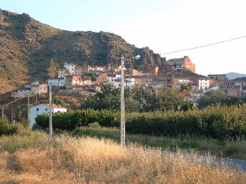 Panoramica Purroy in municipality Mores