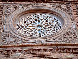 Detalles del mudéjar en Torralba de Ribota