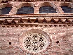 Detalles del mudéjar en Torralba de Ribota