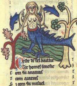 Bestiarius of Philippe de Thaon. Page 1.