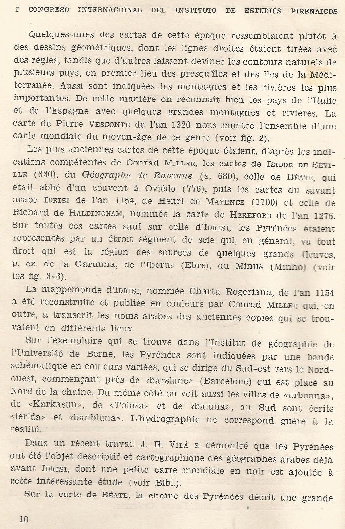 Les Pyrénées Dans l'Ancienne Cartographie selon la collection de Cartes de la Bibliothèque de la Ville de Berne (Suisse) 10