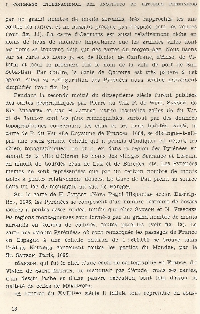 Les Pyrénées Dans l'Ancienne Cartographie selon la collection de Cartes de la Bibliothèque de la Ville de Berne (Suisse) 18