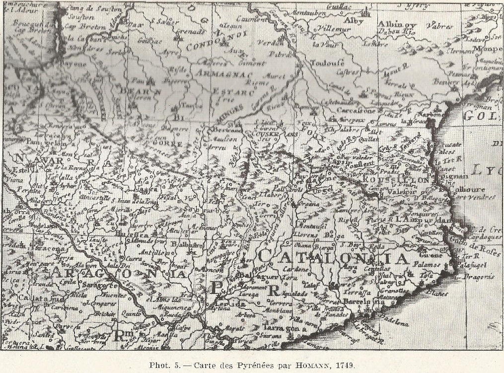 Les Pyrénées Dans l'Ancienne Cartographie selon la collection de Cartes de la Bibliothèque de la Ville de Berne (Suisse) 31