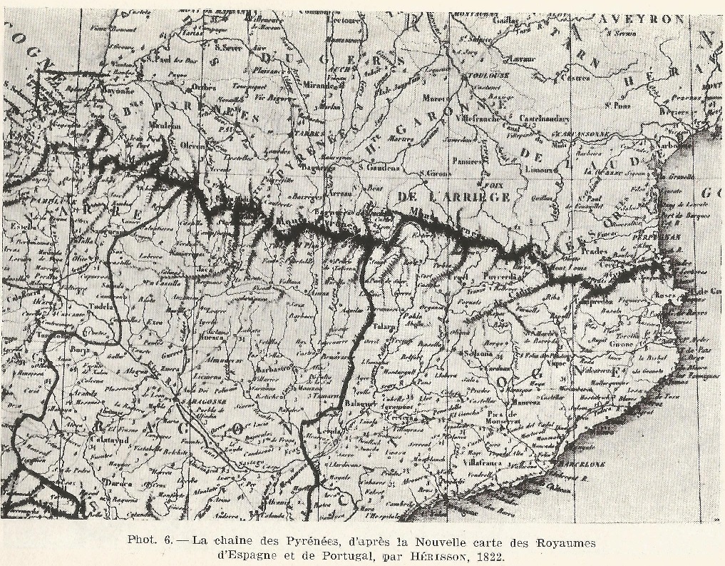 Les Pyrénées Dans l'Ancienne Cartographie selon la collection de Cartes de la Bibliothèque de la Ville de Berne (Suisse) 32