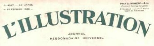 L'Illustration 1931. Portada