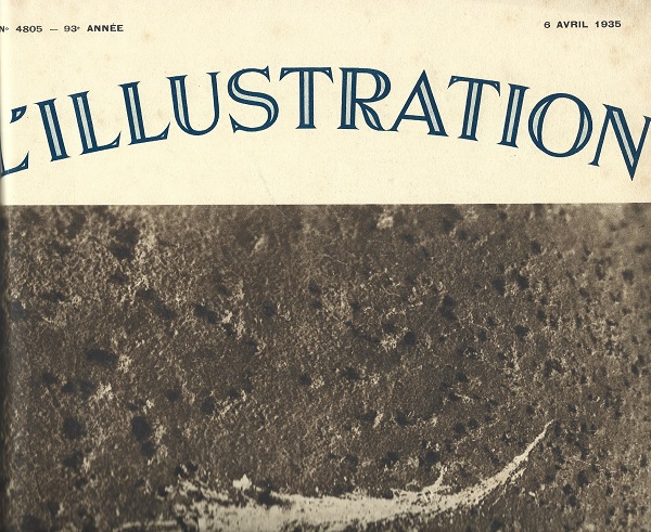 L'Illustration 6 avril 1935. 4805 Coverture