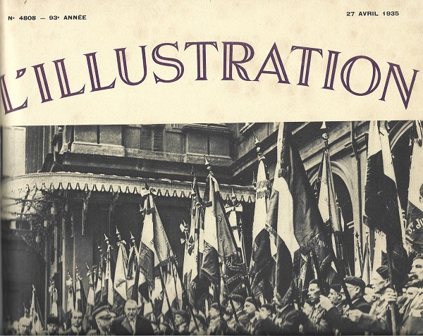 L'Illustration 27 avril 1935. 4808 Coverture
