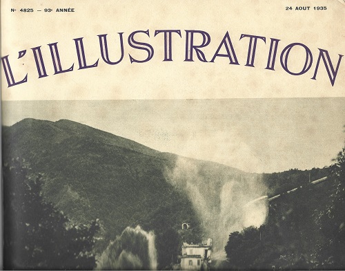 L'Illustration 24 août 1935. 4805 Coberture