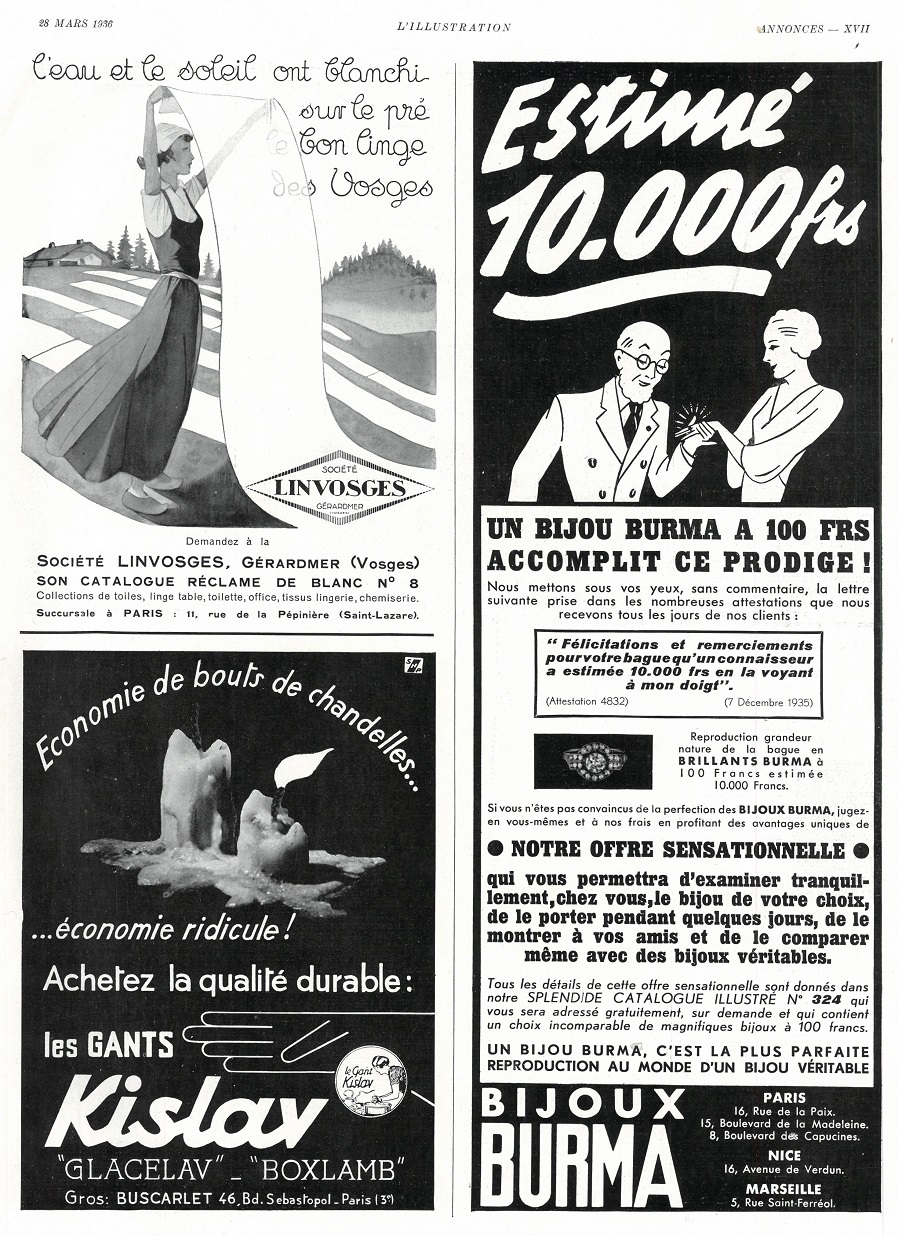 L'Illustration 4856 - 28 mars 1936 pag. a1