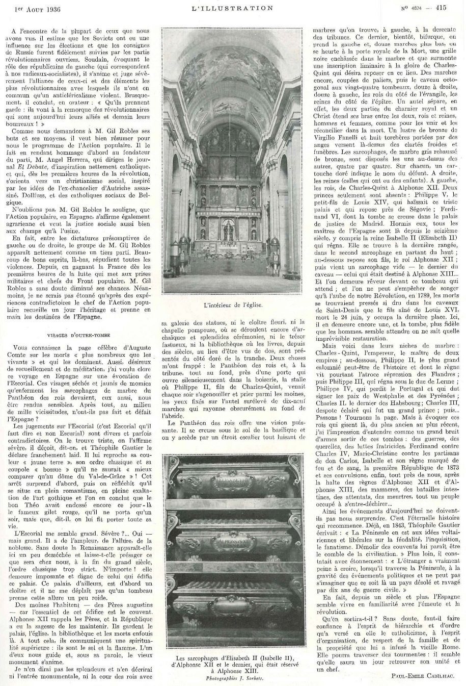L'Illustration 4874 - 1 août 1936 pag. 415