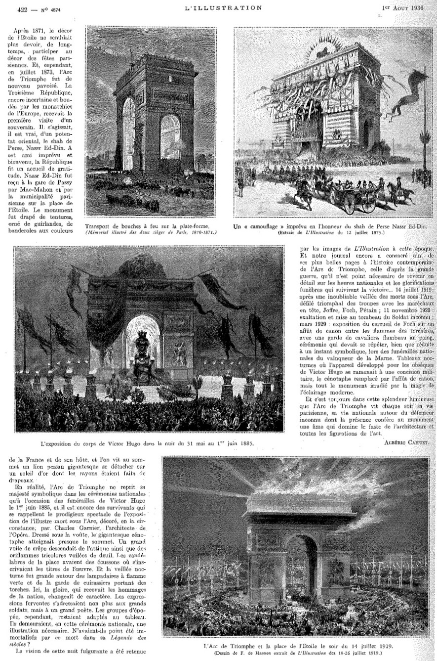 L'Illustration 4874 - 1 août 1936 pag. 422