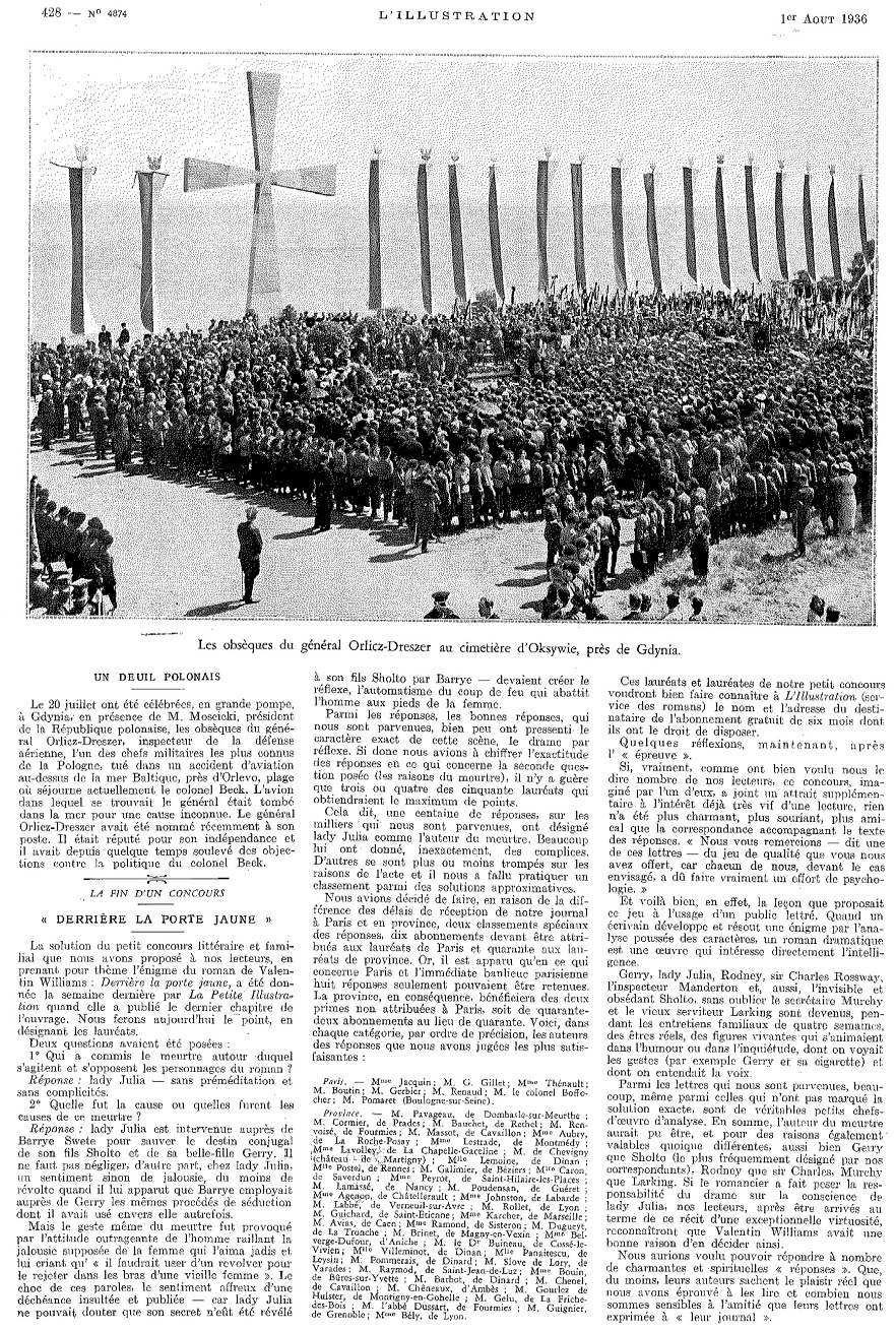 L'Illustration 4874 - 1 août 1936 pag. 428