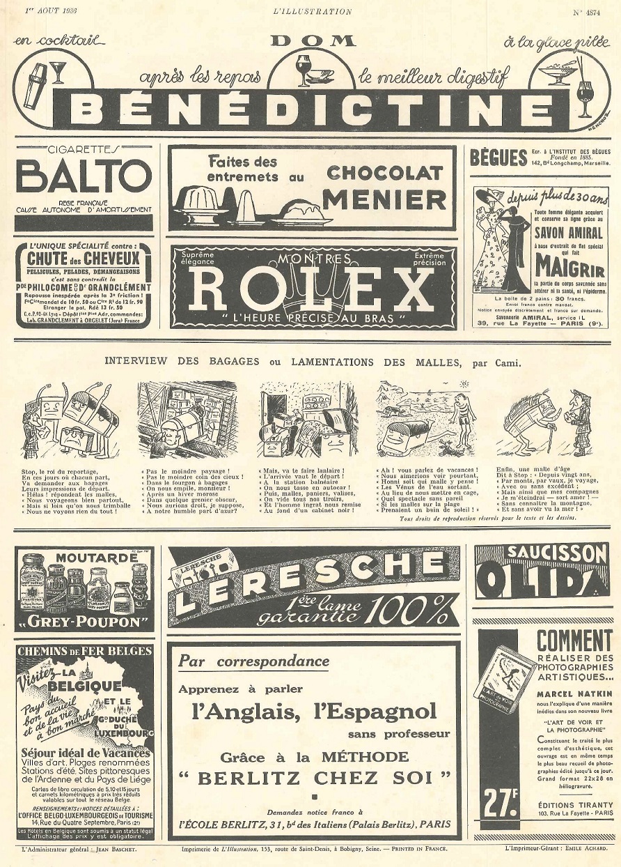 L'Illustration 4874 - 1 août 1936 pag. a11