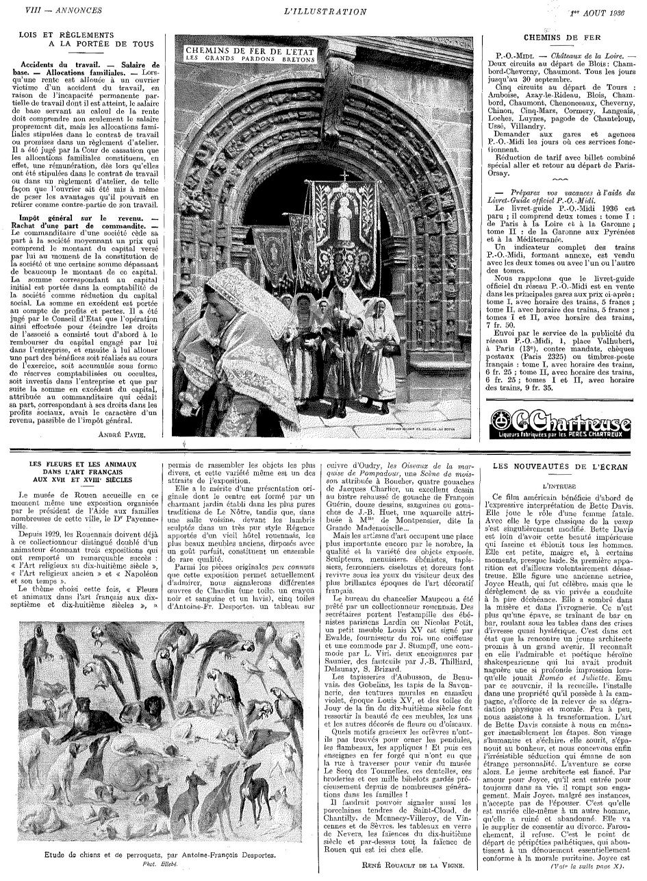 L'Illustration 4874 - 1 août 1936 pag. a8