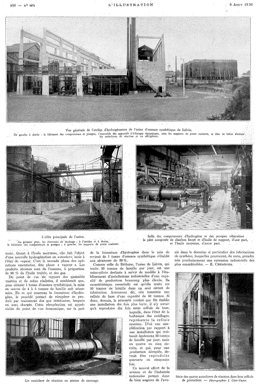 L'Illustration 4875 - 8 août 1936 pag. 458