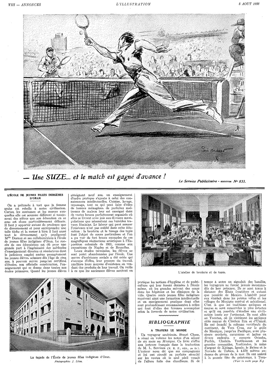 L'Illustration 4875 - 8 août 1936 pag. a7