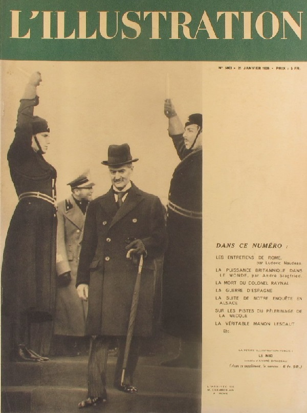 L'Illustration 5003 - 21 janvier 1939