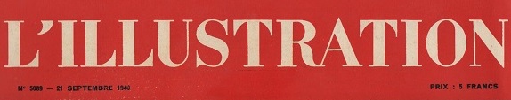 L'Illustration 1940. Portada