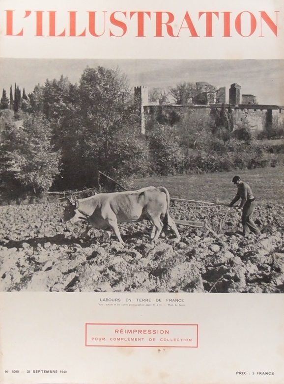 L'Illustration 28 septembre 1940. Portada
