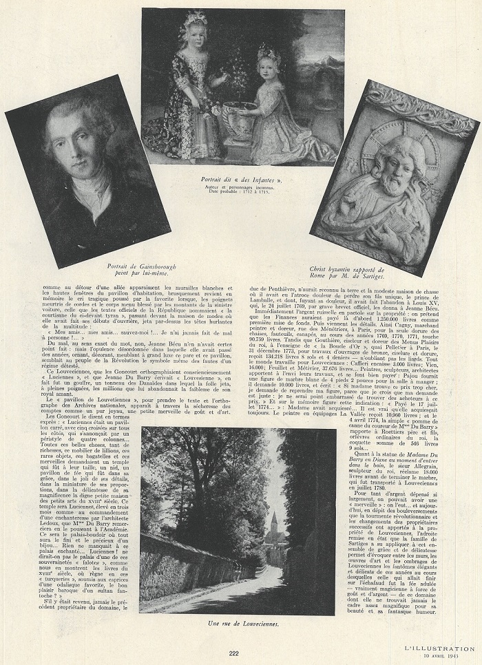 L'Illustration 10 avril de 1943. Páge 222