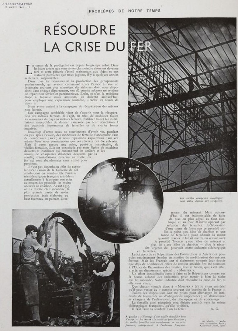 L'Illustration 10 avril de 1943. Páge 224