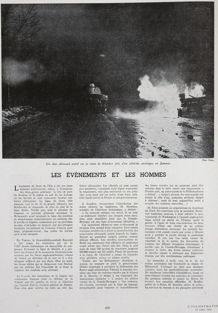 L'Illustration 10 avril de 1943. Páge 210
