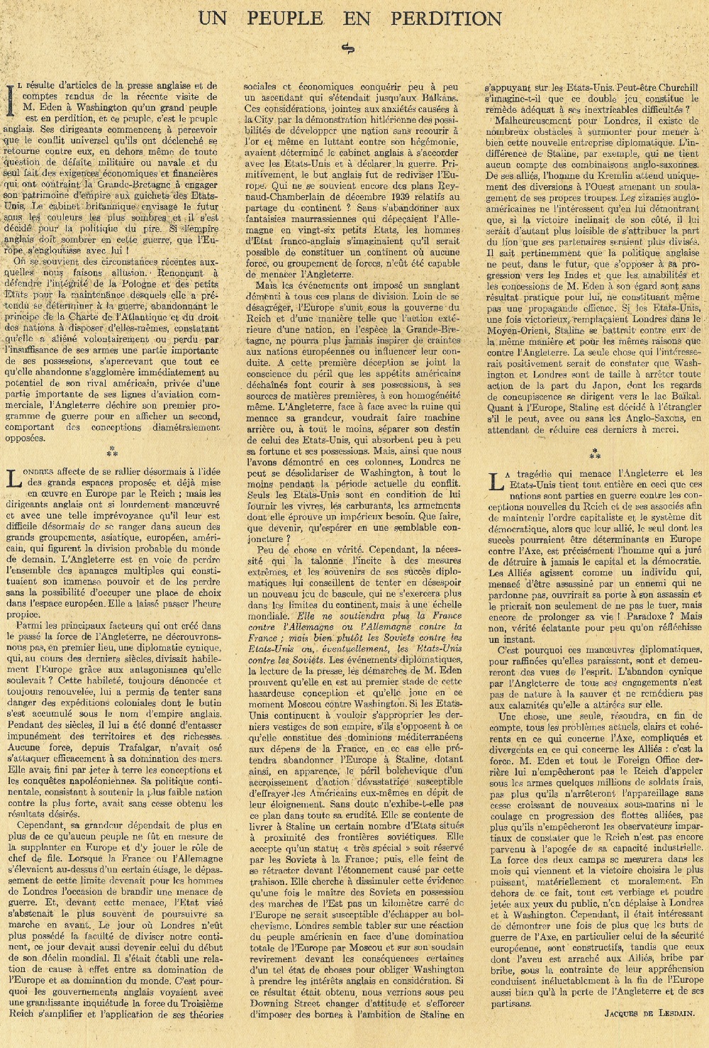 L'Illustration 10 avril de 1943. Páge 214