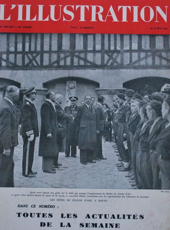 L'Illustration. 20 - 27 mai 1944. 5280-5281. Coverture